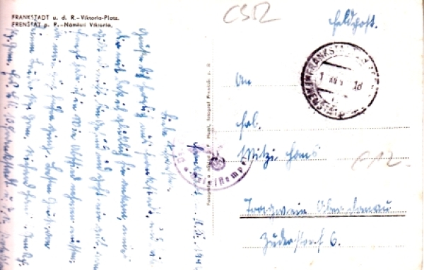 Beskiden - Frankstadt unter dem Radhoscht 1942 95 019 ●